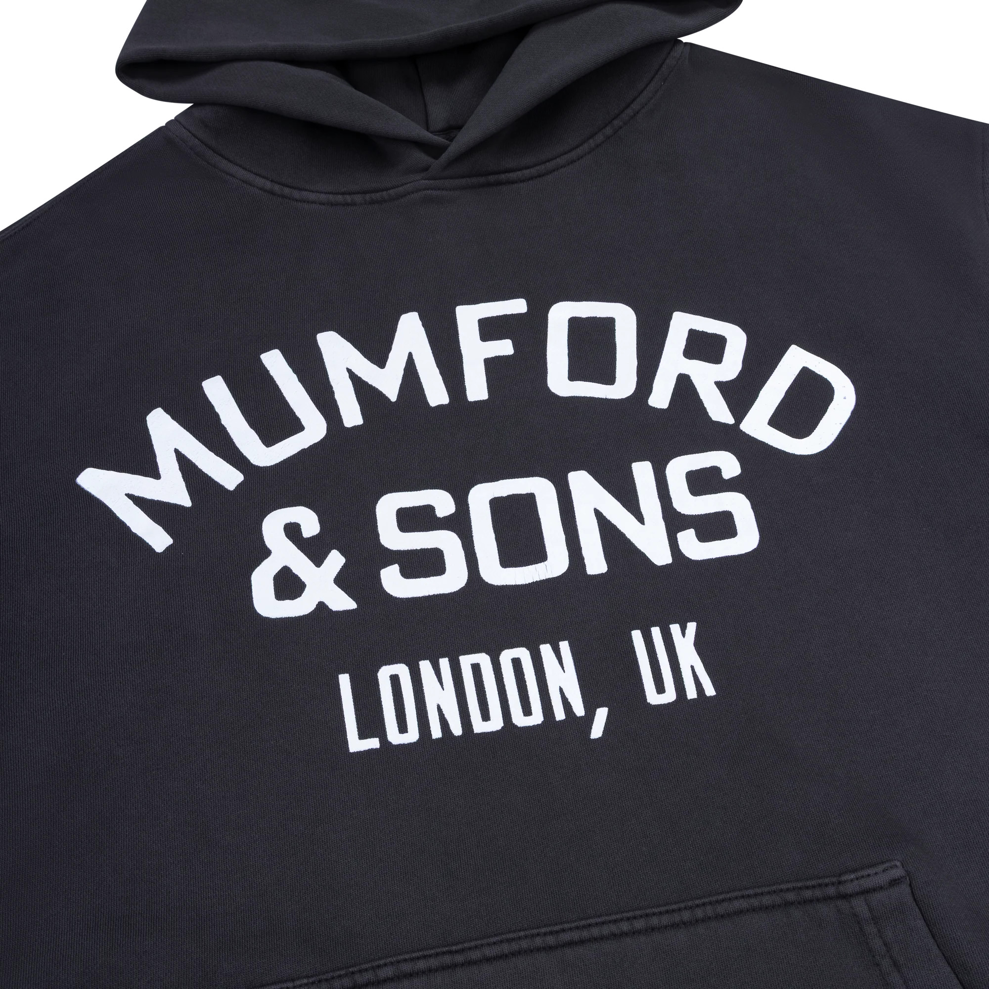 Black Vintage Logo Hoodie - Image 4