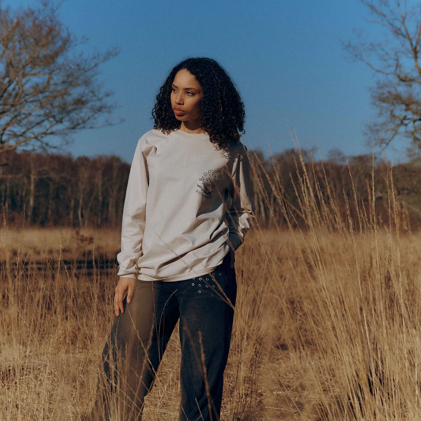 Bone Long Sleeve Lyric T-Shirt - Image 3