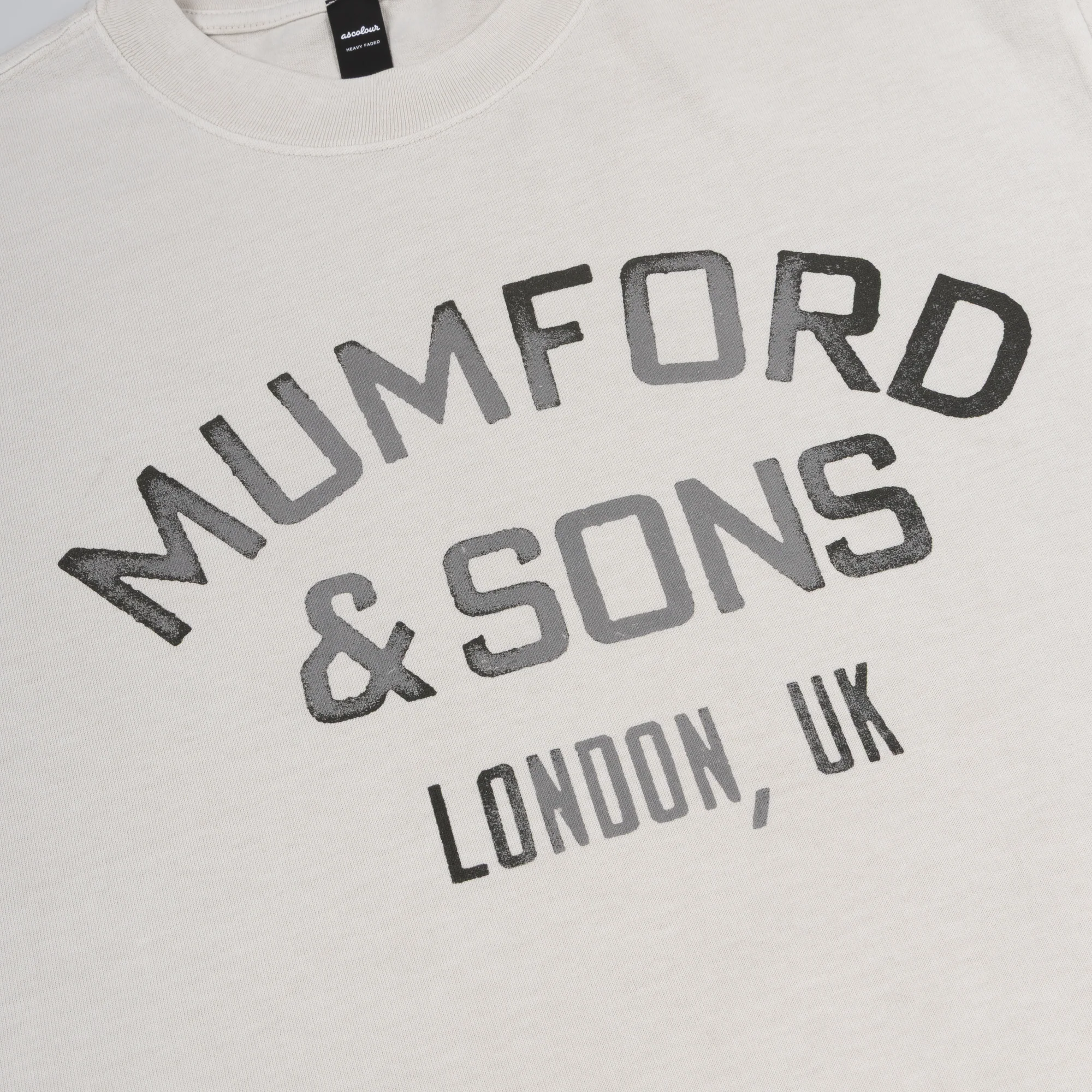 Ivory Vintage Logo T-Shirt - Image 4